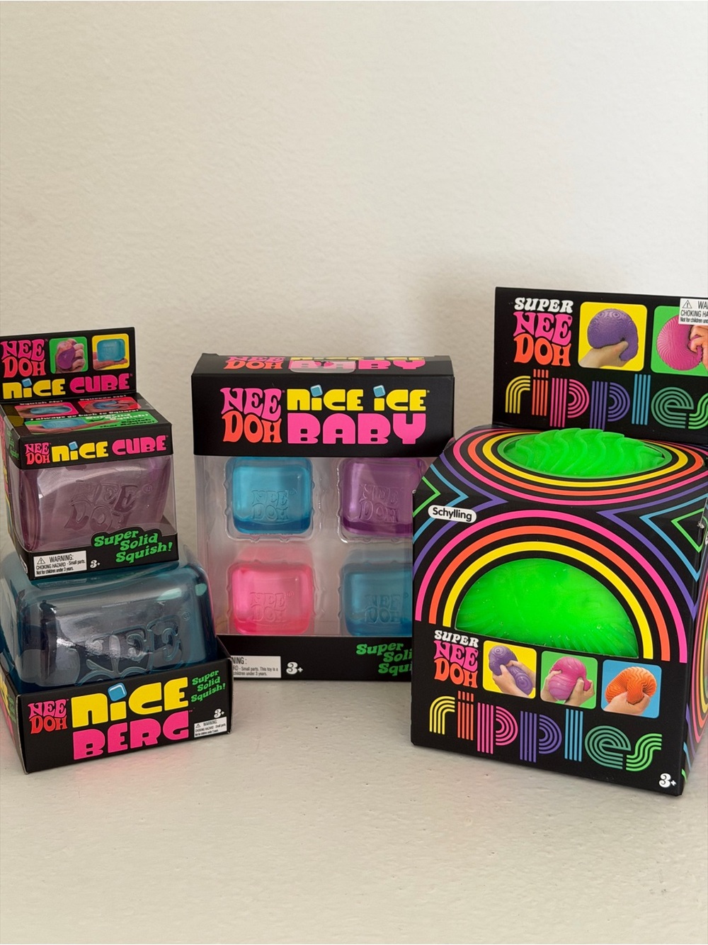 Needoh Squishy Bundle (Set of 4)